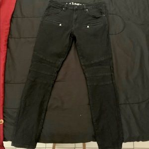 Mens Kilogram Black Jeans
